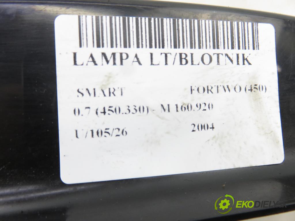 SMART FORTWO Coupe (450) HB 2004 37,00 0.7 (450.330) 50 - M 160.920 698,00 světlo levé zadní 0011644
