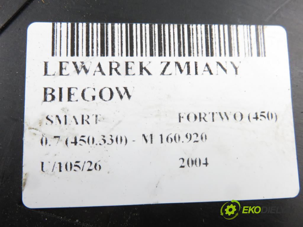SMART FORTWO Coupe (450) HB 2004 37,00 0.7 (450.330) - M 160.920 698,00 ZVEDÁK: 0007542V003C