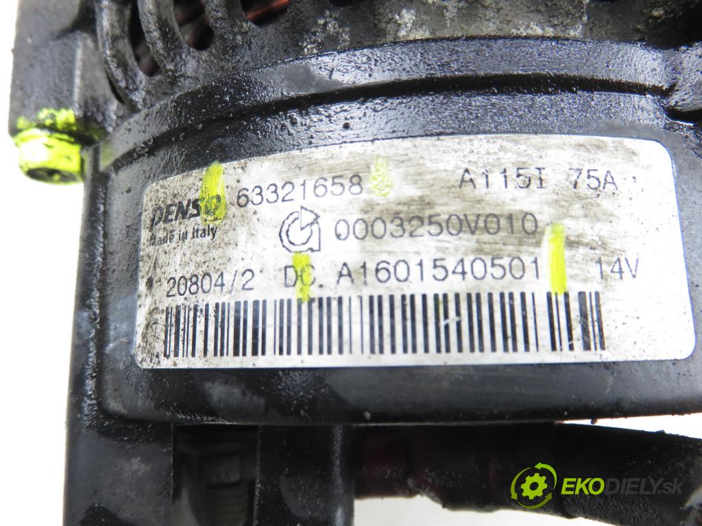 SMART FORTWO Coupe (450) HB 2004 37,00 0.7 (450.330) - M 160.920 698,00 Alternátor A1601540501 ; 63321658 (Alternátor)