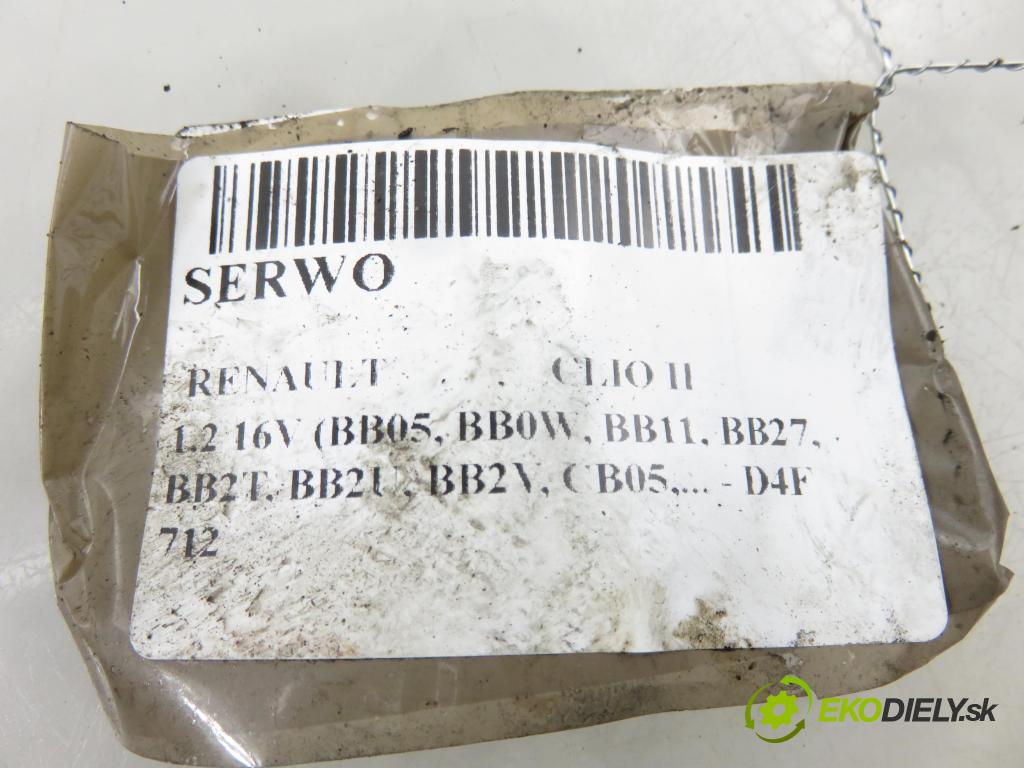 RENAULT CLIO II (BB_, CB_) HB 2001 55,00 1.2 16V 75 - D4F 712 1149,00 Posilovač 8200091336 ; 0204024220 (Servočerpadlo)