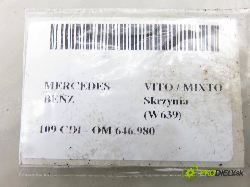 MERCEDES-BENZ VITO / MIXTO Skrzynia (W639) FURGON 2006 0,00 109 CDI - OM 646.980 2148,00 chladič servočerpadlo 6394662324