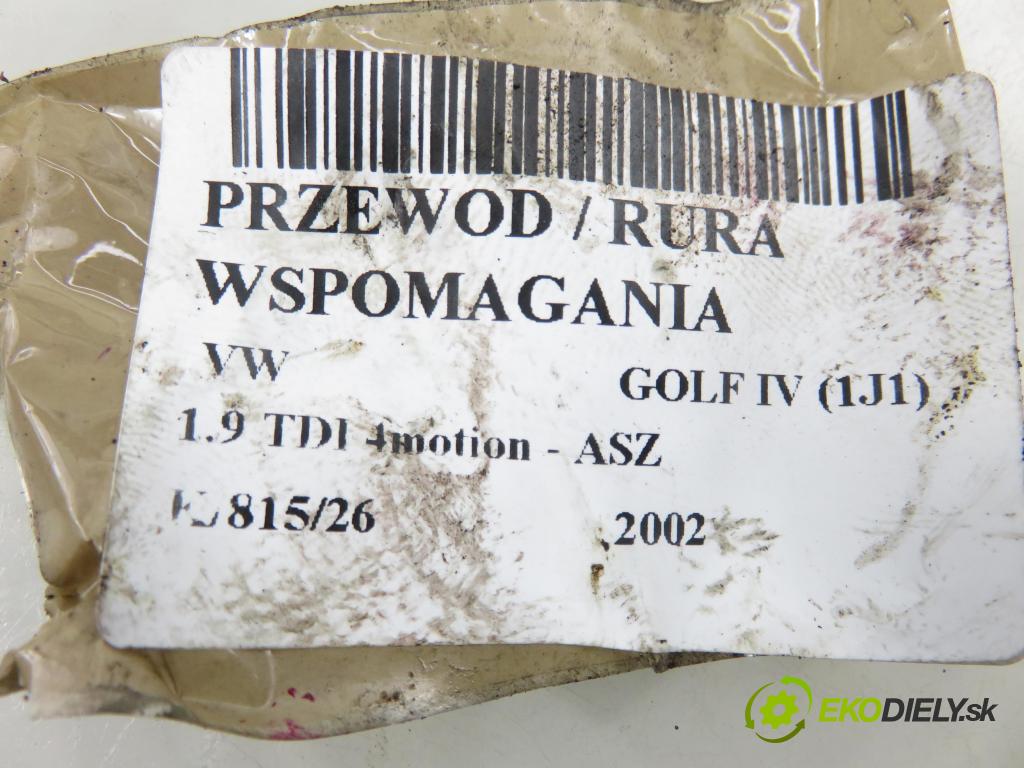 VW GOLF IV (1J1) HB 2002 96,00 1.9 TDI 4motion - ASZ 1896,00 trubka / Rúra servočerpadlo 1J0422893ET