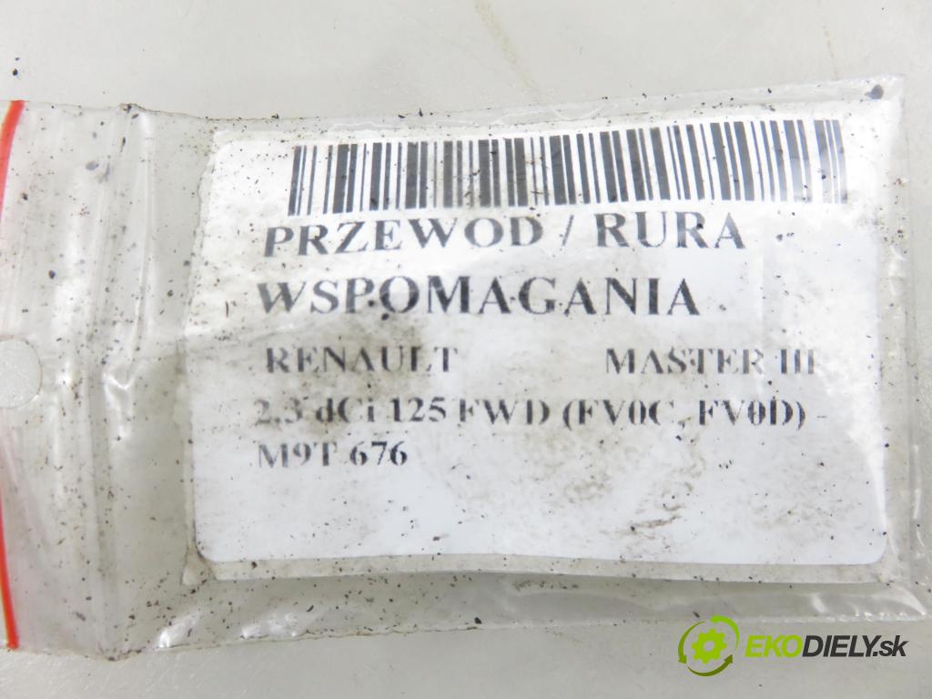 RENAULT MASTER III Skrzynia (FV) FURGON 2011 92,00 2.3 dCi 125 FWD (FV0C, FV0D) - M9T 676 2298,00 rúrka / Rúra servočerpadlo 497200015R
