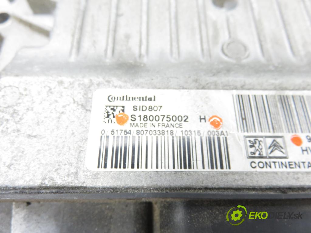 PEUGEOT 5008 (0U_, 0E_) VAN 2010 82,00 1.6 HDi - 9HR (DV6C) 1560,00 Riadiaca jednotka Motor S180075002H ; 9675391480