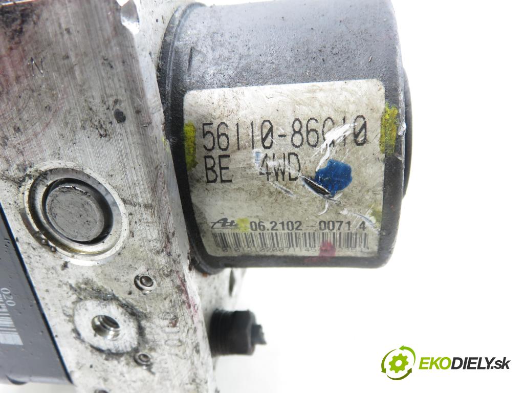 SUBARU JUSTY III (G3X) MINIVAN 2004 79,00 1.5 AWD - M15A 1490,00 Pumpa ABS 5611086G10 ; 0621020714 ; 5WK84117 (Pumpa ABS)