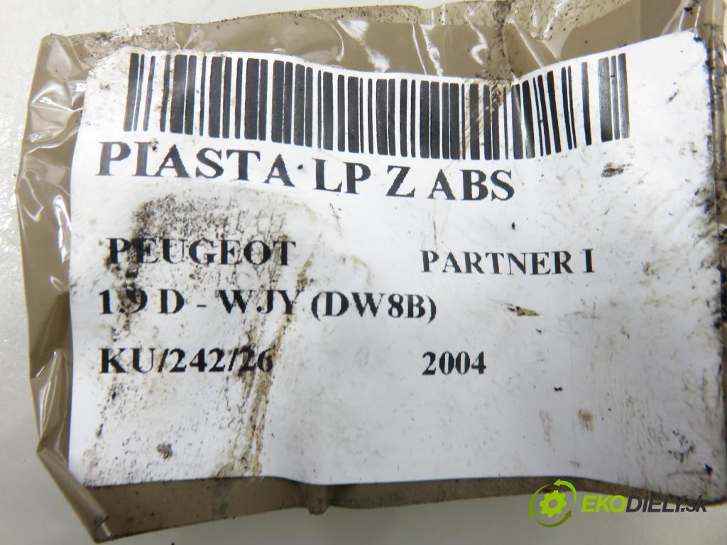 PEUGEOT PARTNER Combispace (5F) KOMBIVAN 2004 51,00 1.9 D - WJY (DW8B) 1868,00 náboj LP ABS