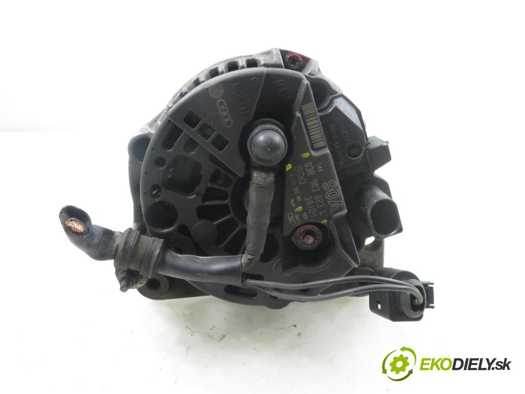 SEAT LEON (1M1) HB 2001 81,00 1.9 TDI 110 - ASV 1896,00 Alternátor 038903023L ; 0124325001 (Alternátor)