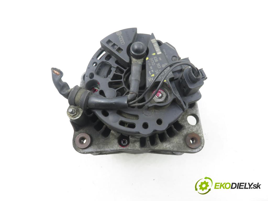 SEAT LEON (1M1) HB 2001 81,00 1.9 TDI 110 - ASV 1896,00 Alternátor 038903023L ; 0124325001 (Alternátor)