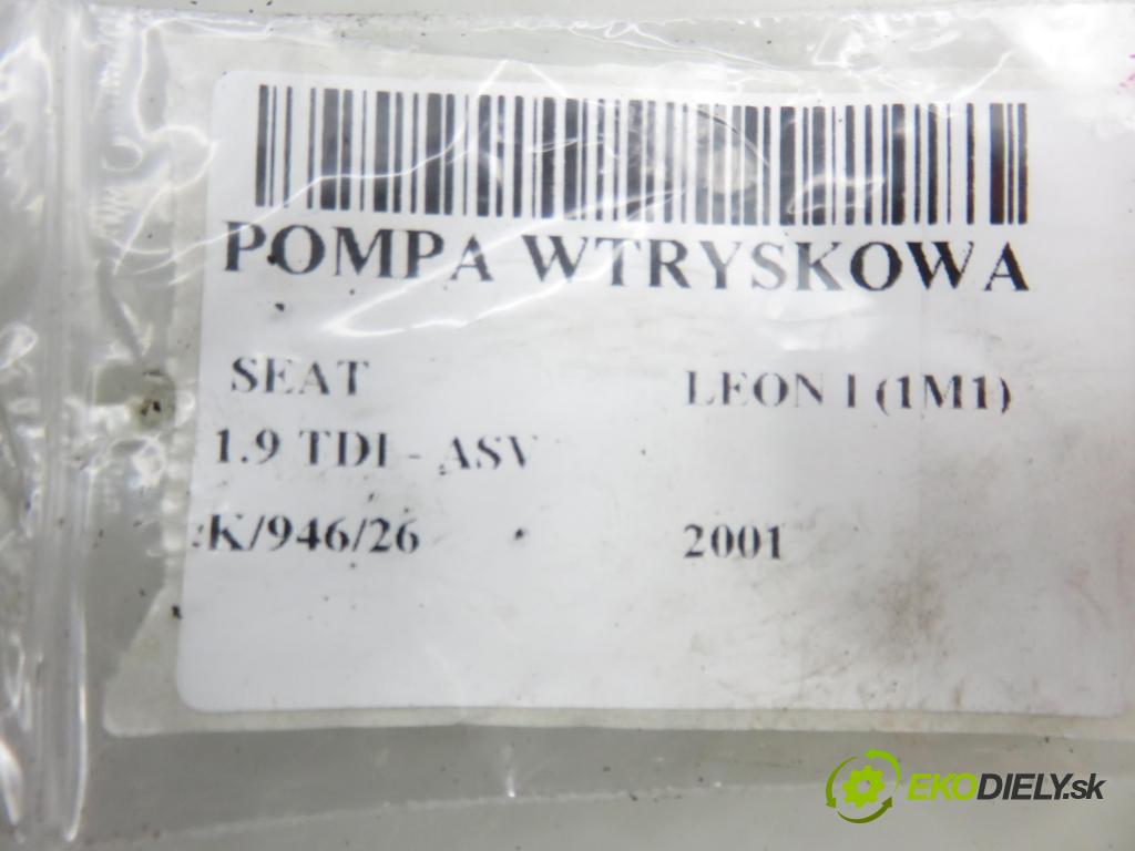 SEAT LEON (1M1) HB 2001 81,00 1.9 TDI - ASV 1896,00 Pumpa vstrekovacia 038130107D ; 0460404977 (Vstrekovacie čerpadlo)