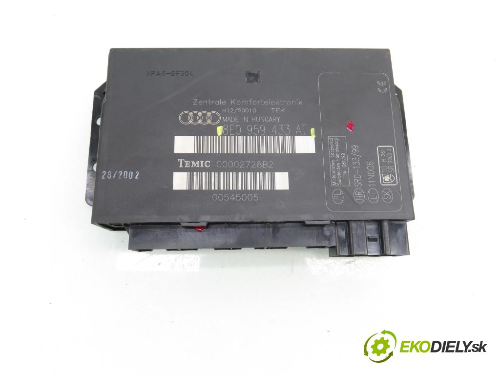 AUDI A4 (8E2, B6) SEDAN 2002 132,00 2.5 TDI V6 180 quattro - AKE 2496,00 MODUL komfortu 8E0959433AT