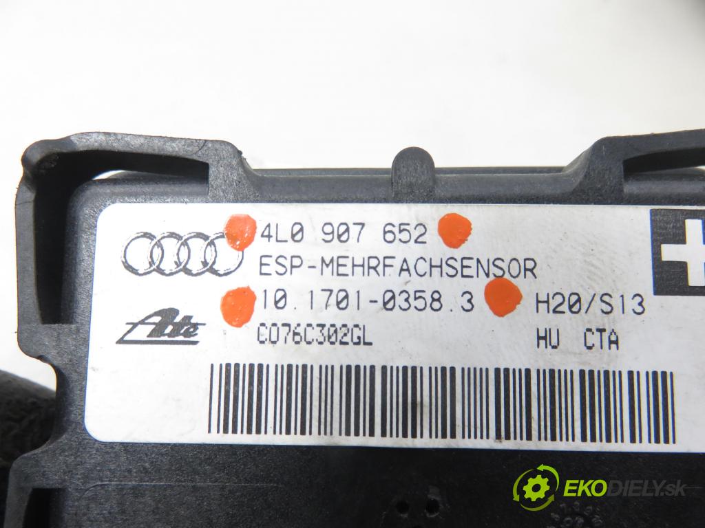 AUDI Q7 (4L) SUV 2008 257,00 4.2 FSI quattro - BAR 4163,00 Snímač ESP 10170103583 ; 4L0907652