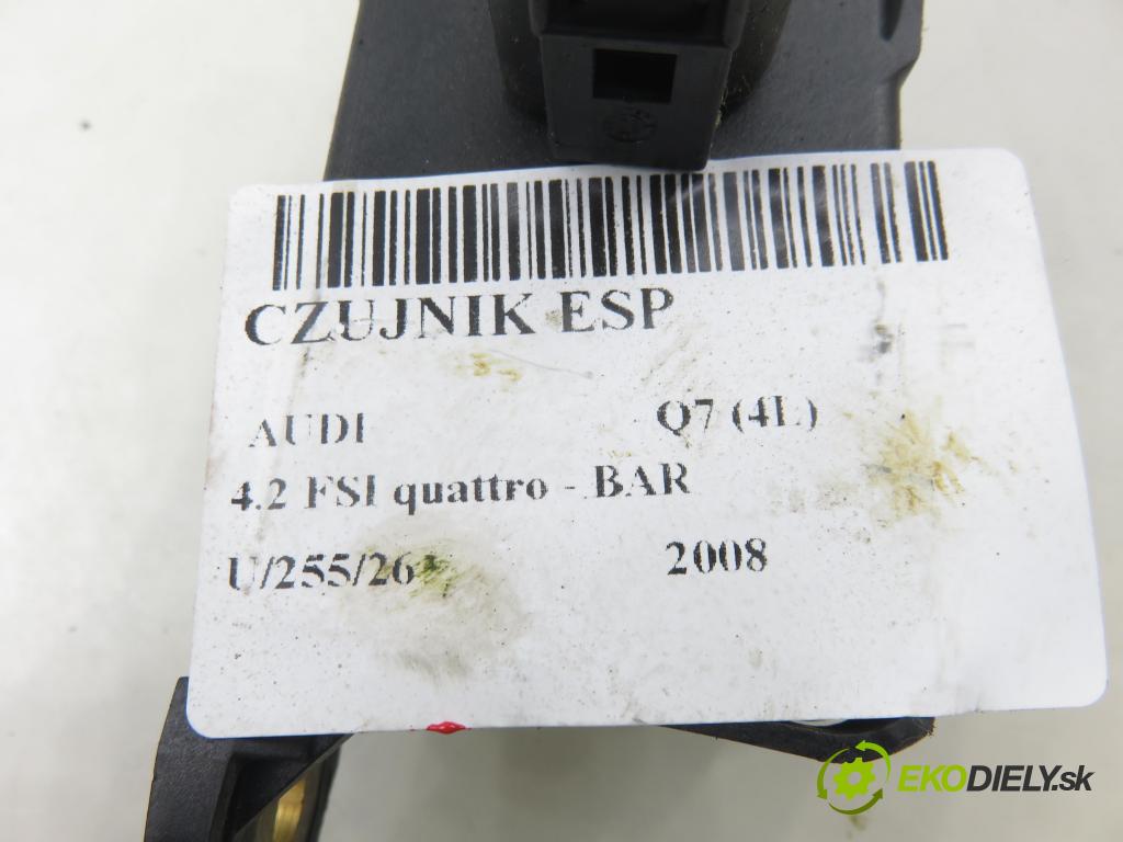 AUDI Q7 (4L) SUV 2008 257,00 4.2 FSI quattro - BAR 4163,00 Snímač ESP 10170103583 ; 4L0907652