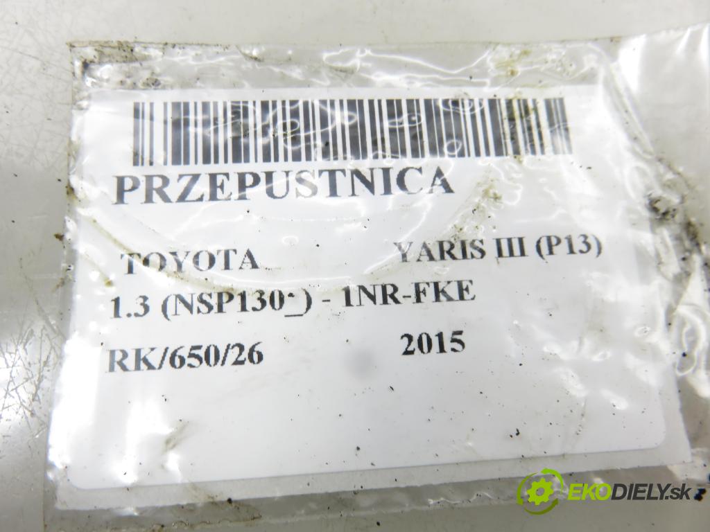 TOYOTA YARIS (_P13_) HB 2015 73,00 1.3 (NSP130_) - 1NR-FKE 1329,00 škrtíci klapka 2203047010 (Škrticí klapka)