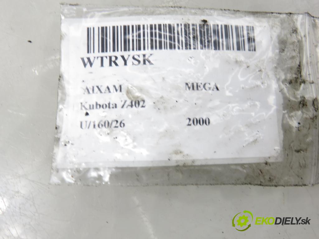 AIXAM MEGA HB 2000 4,00 Kubota Z402 400,00 vstrekovač (Vstrekovač paliva)