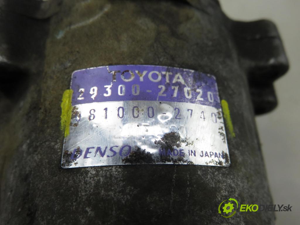 TOYOTA COROLLA Verso (ZER_, ZZE12_, R1_) MINIVAN 2005 85,00 2.0 D-4D (CUR10_) - 1CD-FTV 1995,00 Pumpa vákuová 2930027020 ; 0810002740