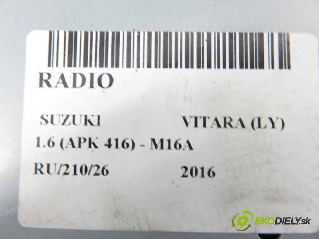 SUZUKI VITARA (LY) CROSSOVER 2016 0,00 1.6 (APK 416) - M16A 1586,00 RADIO 3992054P18 ; 7505000430