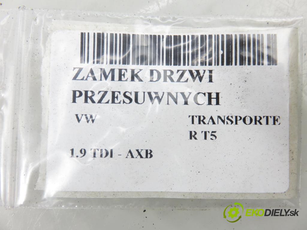 VW TRANSPORTER V Autobus (7HB, 7HJ, 7EB, 7EJ, 7EF, 7EG, 7HF, 7E BUS 2003 77,00 1.9 TDI - AXB 1896,00 zámok Dvere posúvne 7H0843654R