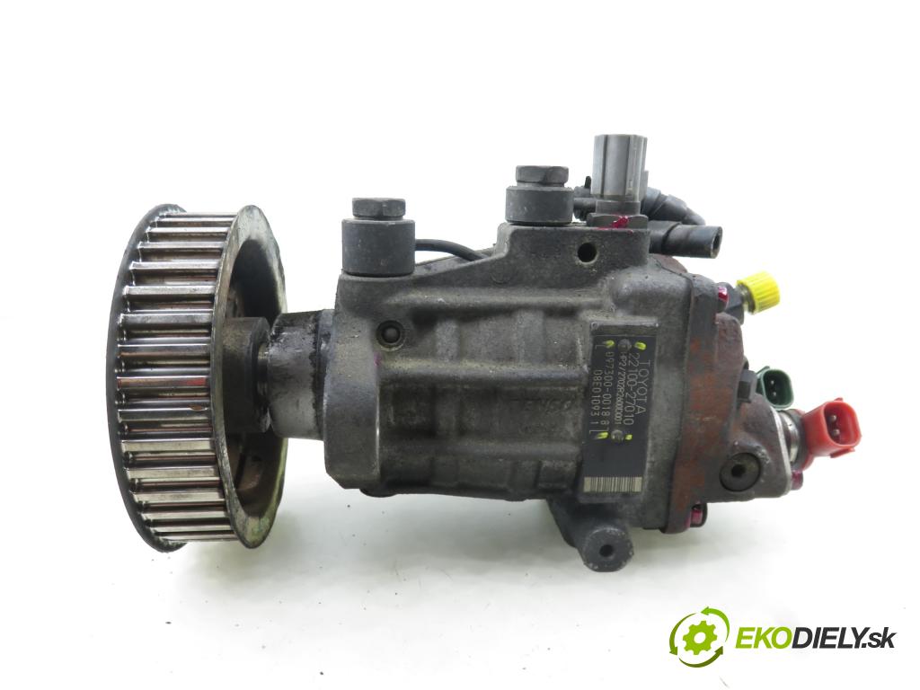 TOYOTA RAV 4 II (_A2_) SUV 2003 85,00 2.0 D-4D 4WD (CLA20_, CLA21_) - 1CD-FTV 1995,00 Pumpa vysokého tlaku 2210027010 ; 09730000188