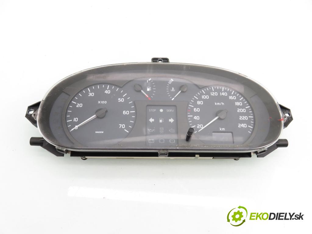 RENAULT SCENIC I (JA0/1_) MINIVAN 2001 79,00 1.6 - K4M 706 1598,00 Prístrojovka elektrický P8200071820