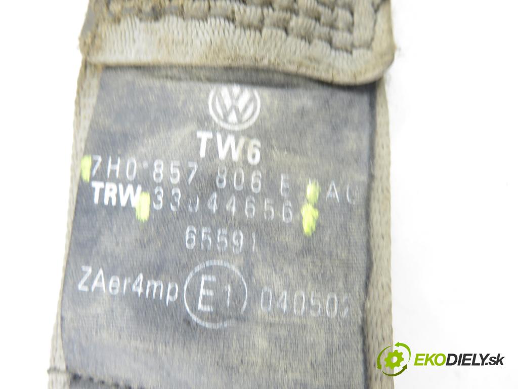 VW TRANSPORTER V Autobus (7HB, 7HJ, 7EB, 7EJ, 7EF, 7EG, 7HF, 7E BUS 2003 77,00 1.9 TDI - AXB 1896,00 Držiak bezpečnostný PP 7H0857806E ; 33044656