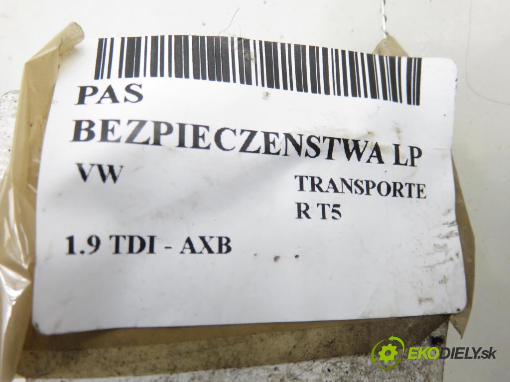 VW TRANSPORTER V Autobus (7HB, 7HJ, 7EB, 7EJ, 7EF, 7EG, 7HF, 7E BUS 2003 77,00 1.9 TDI - AXB 1896,00 Držiak bezpečnostný LP 7H0857805E ; 33044657