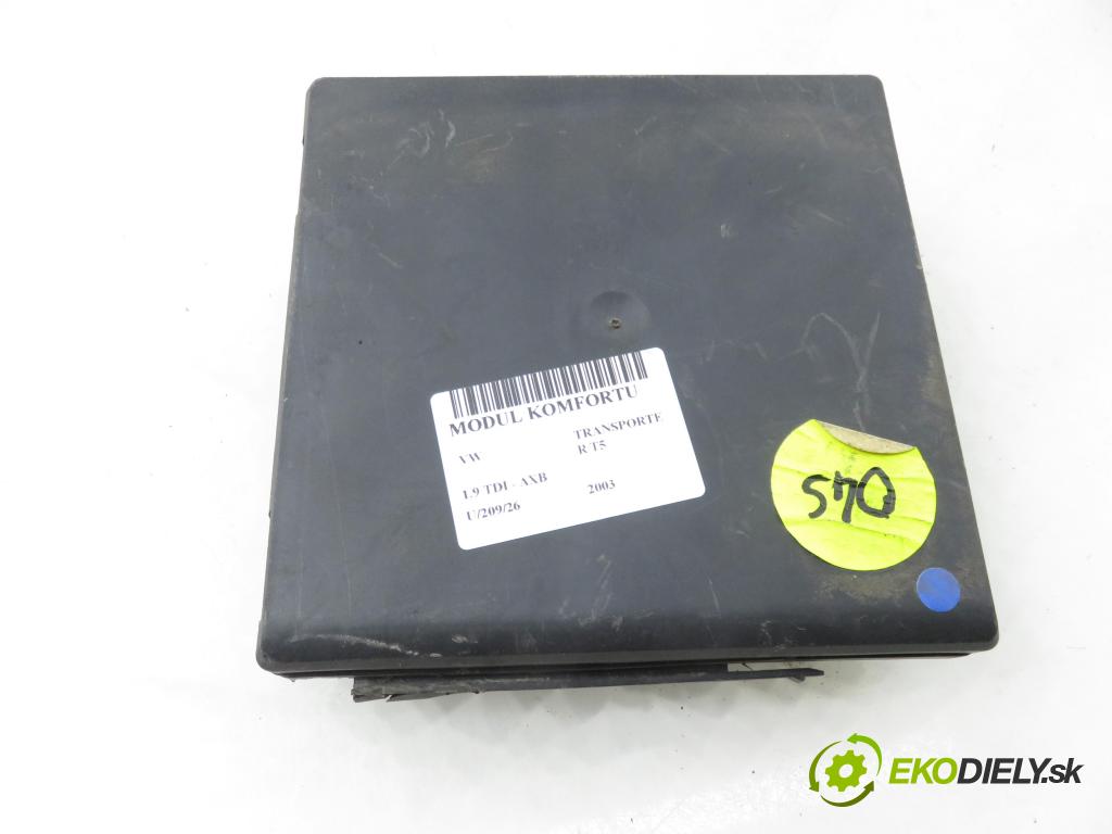 VW TRANSPORTER V Autobus (7HB, 7HJ, 7EB, 7EJ, 7EF, 7EG, 7HF, 7E BUS 2003 77,00 1.9 TDI - AXB 1896,00 MODUL komfortu 7H0937049E