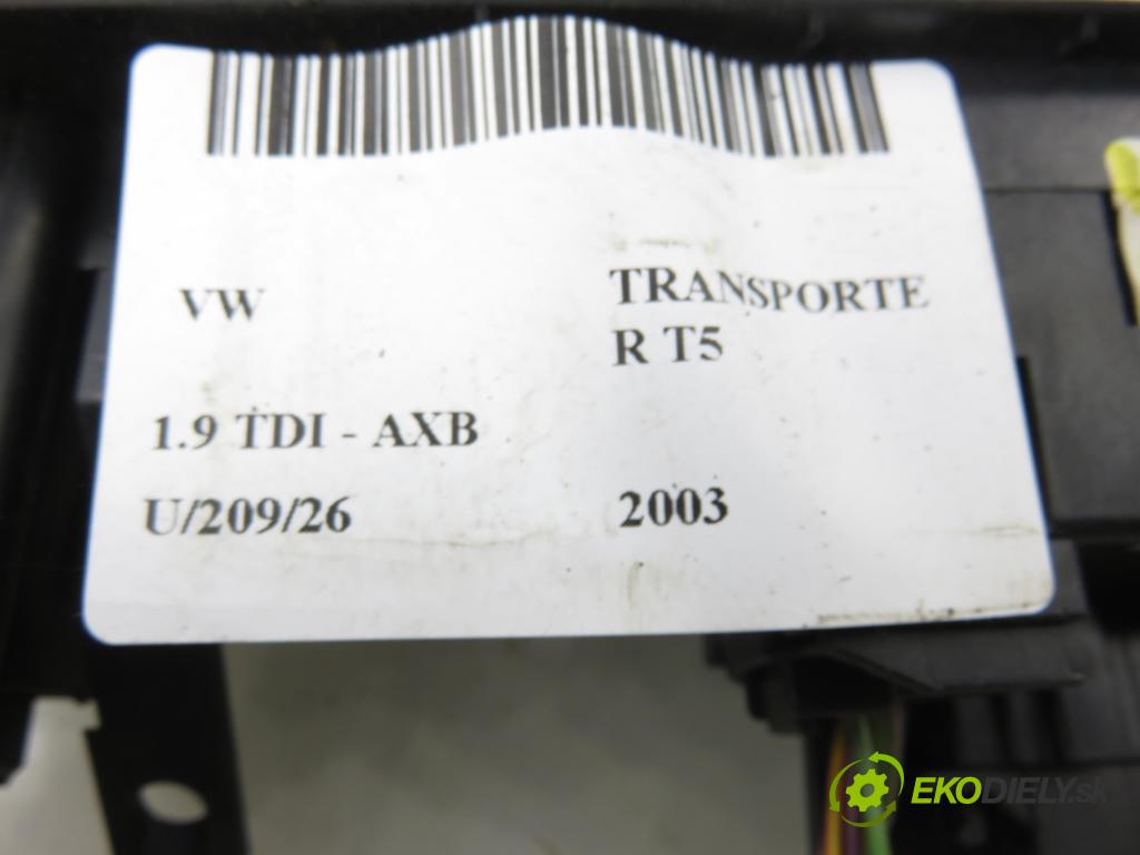 VW TRANSPORTER V Autobus (7HB, 7HJ, 7EB, 7EJ, 7EF, 7EG, 7HF, 7E BUS 2003 77,00 1.9 TDI - AXB 1896,00 Panel kúrenia 7E0919158