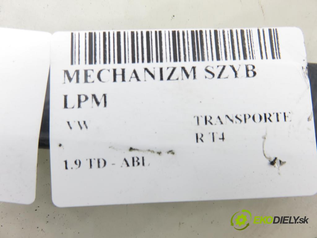 VW TRANSPORTER IV Skrzynia (70XA) BUS 2000 50,00 1.9 TD 68 - ABL 1896,00 Mechanizmus okien 701837501F