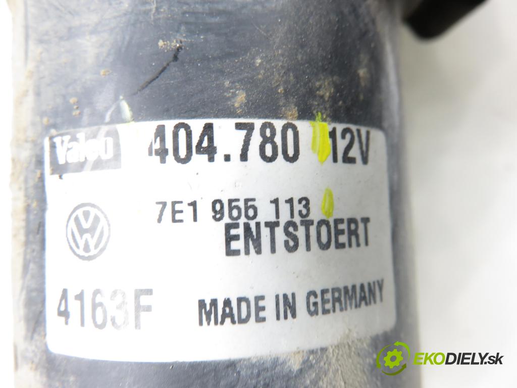 VW TRANSPORTER V Autobus (7HB, 7HJ, 7EB, 7EJ, 7EF, 7EG, 7HF, 7E BUS 2003 77,00 1.9 TDI - AXB 1896,00 MECHANISMUS/ motorek stěračů 7E1955113 ; 404780