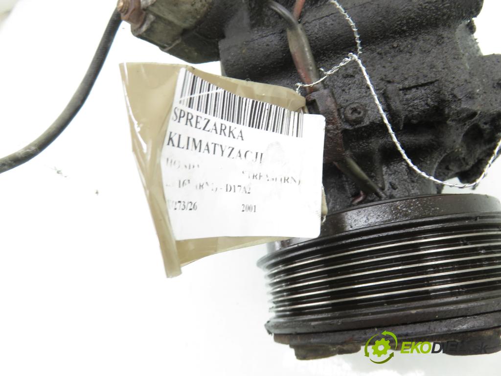 HONDA STREAM (RN) VAN 2001 92,00 1.7 16V (RN1) - D17A2 1668,00 KOMPRESOR: klimatizace HFC134A ; 1306305110 (Kompresor klimatizace)