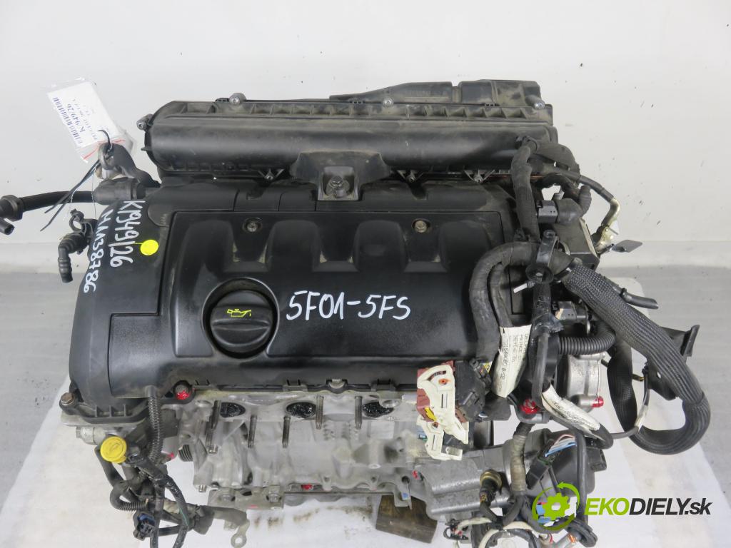 PEUGEOT 208 I (CA_, CC_) HB 2013 88,00 1.6 - 5FS (EP6C) 1598,00 motor BENZÍN 5F01 ; 5FS EP6C