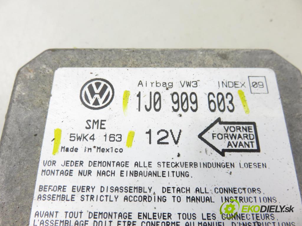 VW TRANSPORTER IV Skrzynia (70XA) BUS 2000 50,00 1.9 TD 68 - ABL 1896,00 MODUL air BAG 5WK4163 ; 1J0909603