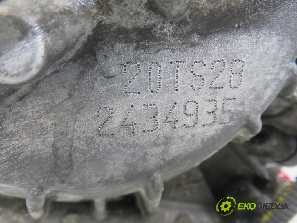 PEUGEOT 208 I (CA_, CC_) HB 2013 88,00 1.6 - 5FS (EP6C) 1598,00 Prevodovka automatická 20TS28