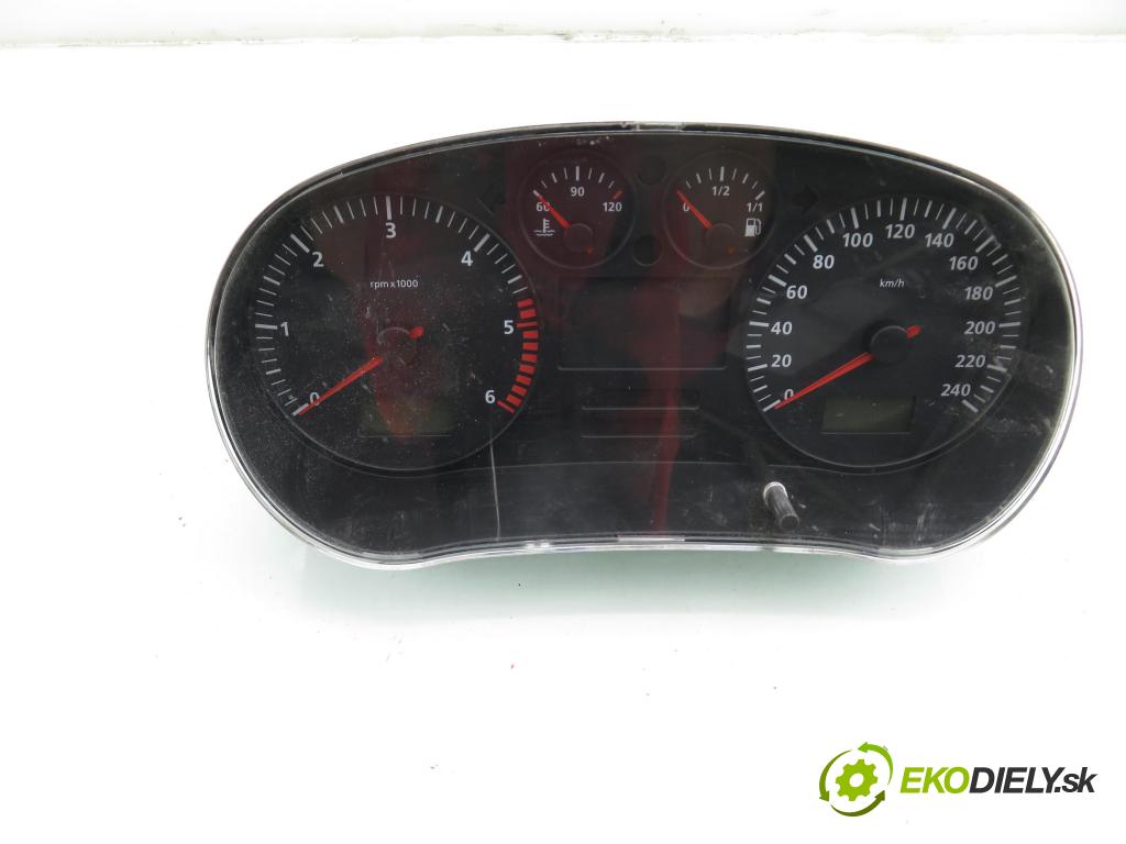 SEAT LEON (1M1) HB 2001 81,00 1.9 TDI 110 - ASV 1896,00 prístrojovka elektrický 1M0920822D