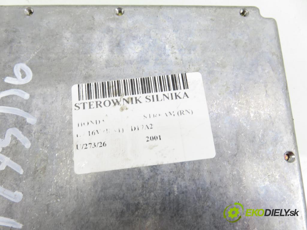 HONDA STREAM (RN) VAN 2001 92,00 1.7 16V (RN1) - D17A2 1668,00 řídící jednotka motora 37820PSAG12 ; 1881400954