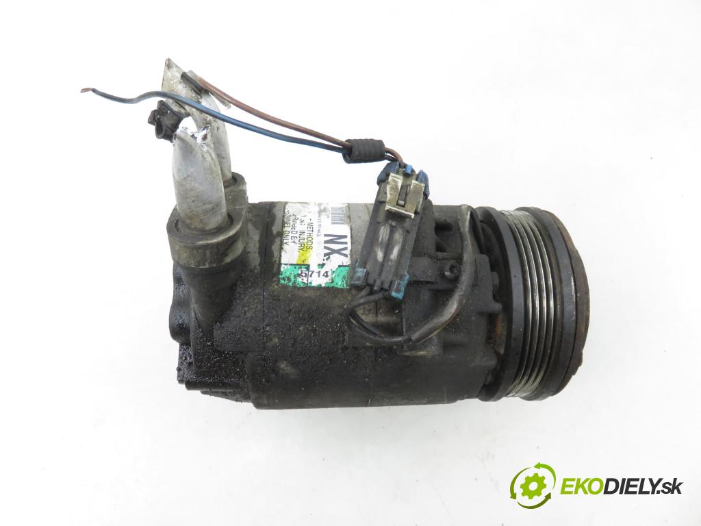 OPEL MERIVA A nadwozie wielkoprzestrzenne (MPV) (X03) HB 2003 77,00 1.6 16V 105 - Z 16 XEP 1598,00 KOMPRESOR: klimatizace  (Kompresor klimatizace)