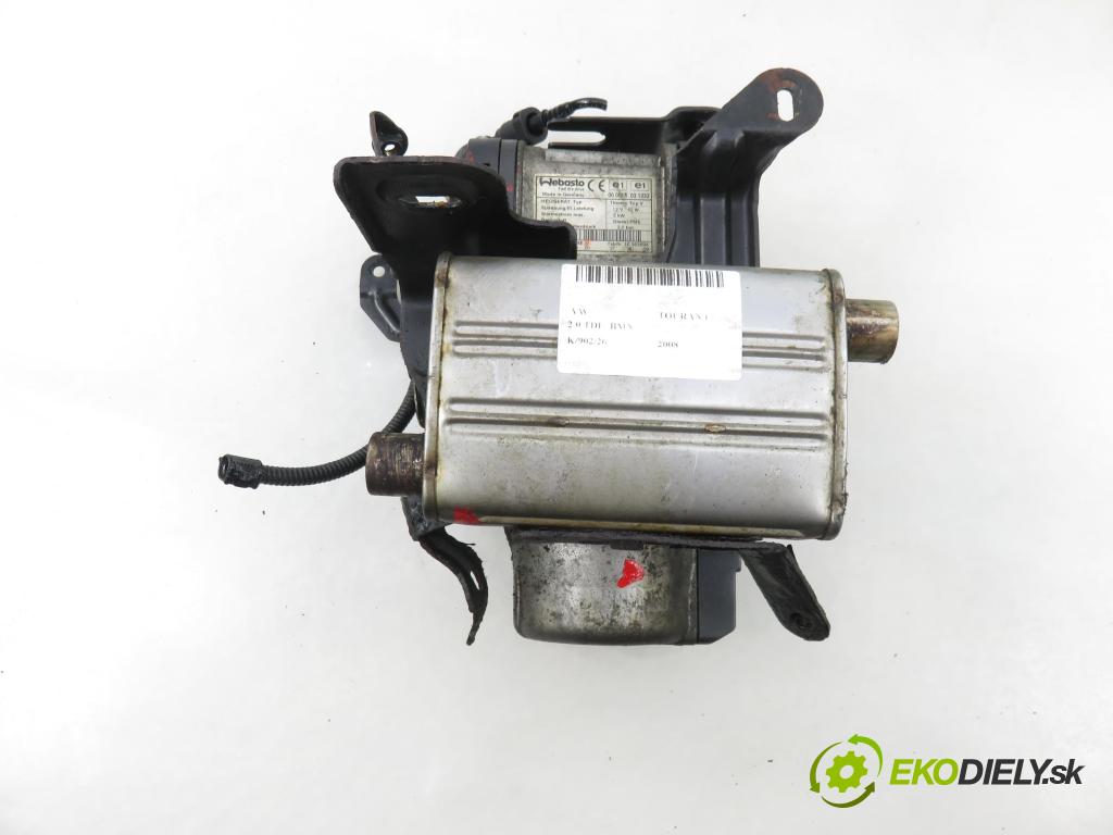 VW TOURAN (1T1, 1T2) MINIVAN 2008 125,00 2.0 TDI - BMN 1968,00 Webasto 1K0815065AG ; 9013858E ; 9013016C (Webasto (nezávislé kúrenie))