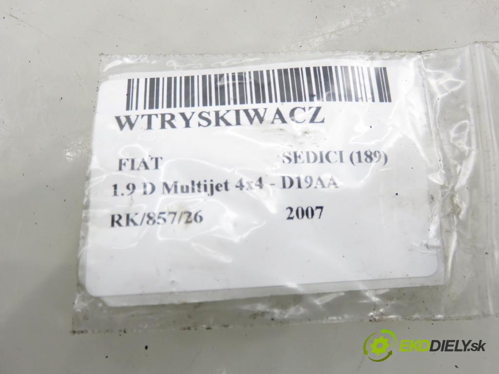 FIAT SEDICI (189_) CROSSOVER 2007 88,00 1.9 D Multijet 4x4 - D19AA 1910,00 vstrekovač 0445110276 (Vstrekovač paliva)