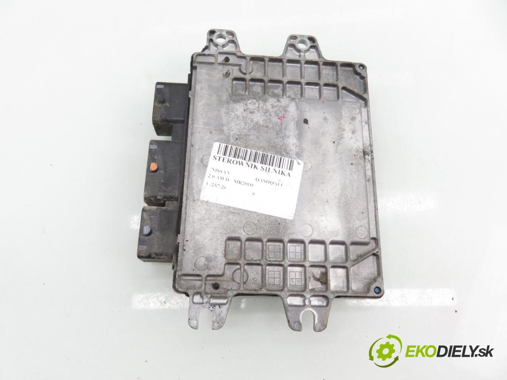 NISSAN QASHQAI / QASHQAI +2 I (J10, JJ10) CROSSOVER 2007 104,00 2.0 AWD - MR20DE 1997,00 Riadiaca jednotka Motor MEC93410