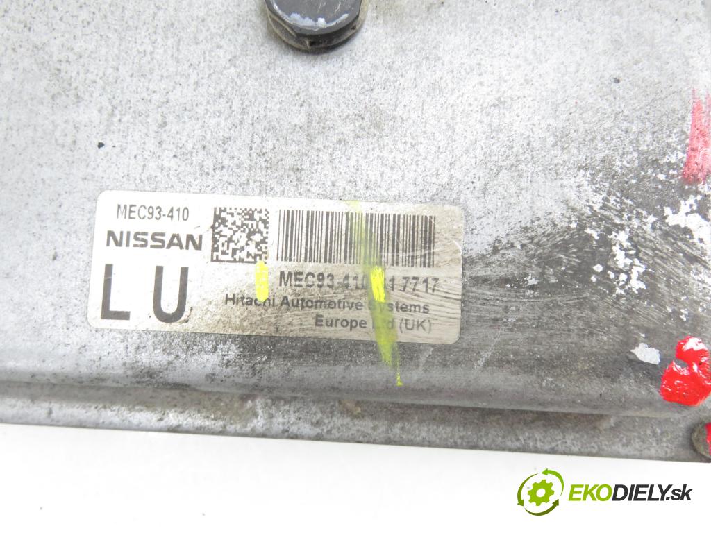NISSAN QASHQAI / QASHQAI +2 I (J10, JJ10) CROSSOVER 2007 104,00 2.0 AWD - MR20DE 1997,00 Riadiaca jednotka Motor MEC93410