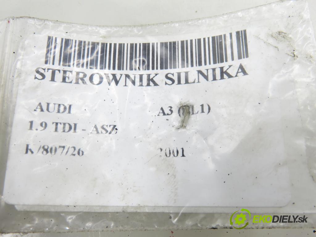 AUDI A3 (8L1) HB 2001 96,00 1.9 TDI PD 130 - ASZ 1896,00 řídící jednotka motora 0281010308 ; 038906019CK