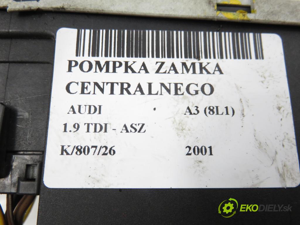 AUDI A3 (8L1) HB 2001 96,00 1.9 TDI - ASZ 1896,00 pumpa zámku centrálneho 8D0862257C