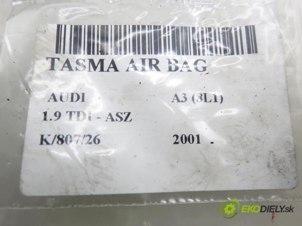 AUDI A3 (8L1) HB 2001 96,00 1.9 TDI PD 130 - ASZ 1896,00 PÁSKA: air BAG 1J0959654AC