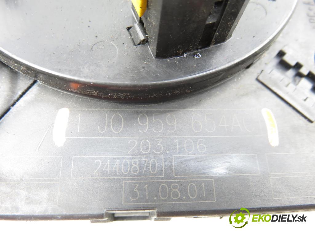 AUDI A3 (8L1) HB 2001 96,00 1.9 TDI PD 130 - ASZ 1896,00 PÁSKA: air BAG 1J0959654AC