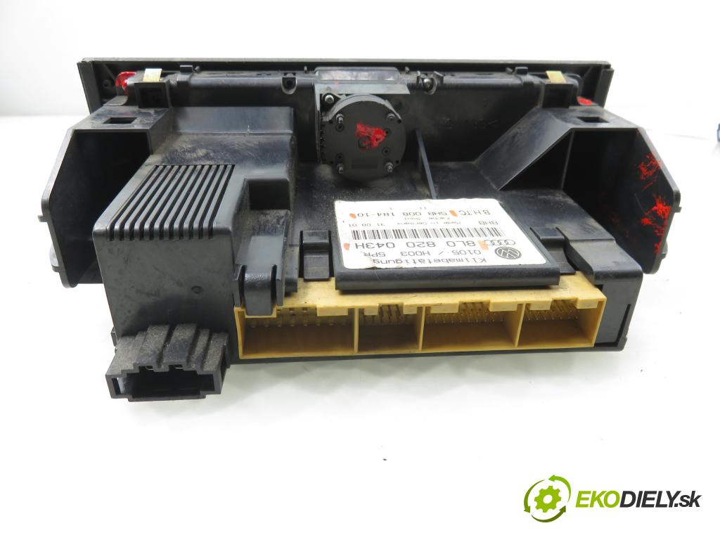 AUDI A3 (8L1) HB 2001 96,00 1.9 TDI - ASZ 1896,00 Panel topení KLIMATRONIK 8L0820043H ; 5HB00818410