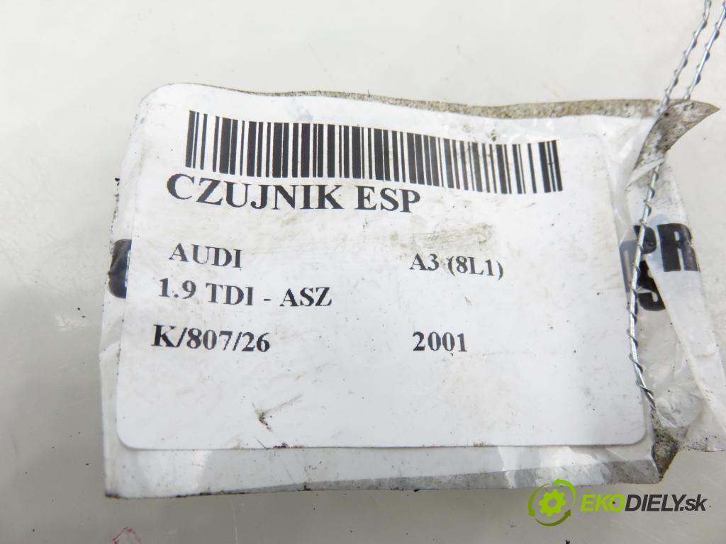 AUDI A3 (8L1) HB 2001 96,00 1.9 TDI - ASZ 1896,00 Snímač ESP 10098004632 ; 1J1907637B ; 1J0907657B