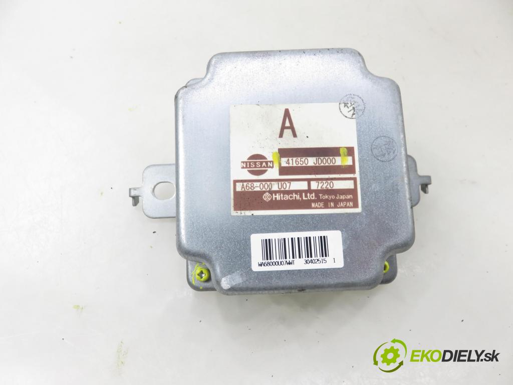 NISSAN QASHQAI / QASHQAI +2 I (J10, JJ10) CROSSOVER 2007 104,00 2.0 AWD - MR20DE 1997,00 riadiaca jednotka / MODUL INNE: 41650JD000