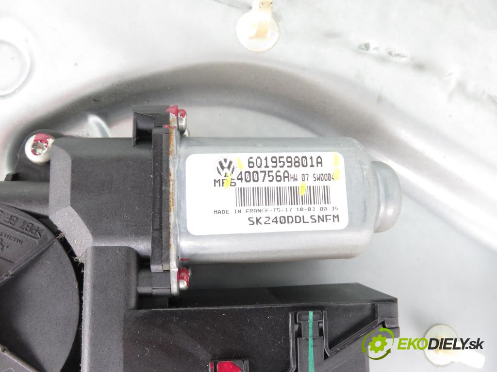 SKODA FABIA I Combi (6Y5) KOMBI 2003 74,00 1.9 TDI - ATD 1896,00 mechanismus oken 6Q1959801A ; 400756A ; 6Y1837751BA