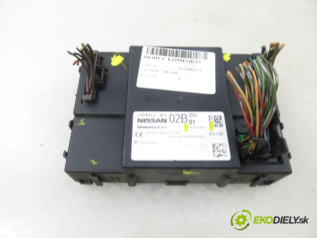 NISSAN QASHQAI / QASHQAI +2 I (J10, JJ10) CROSSOVER 2007 104,00 2.0 AWD 141 - MR20DE 1997,00 MODUL komfortu 5WK49374