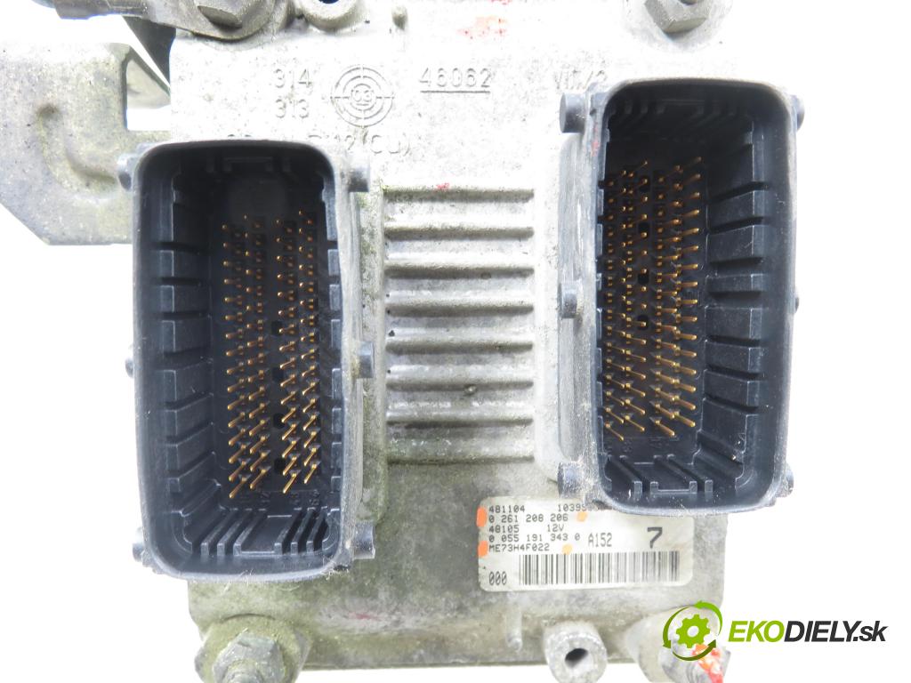 FIAT IDEA (350_) MINIVAN 2004 70,00 1.4 16V - 843 A1.000 1368,00 Riadiaca jednotka Motor ME73H4F022 ; 0261208206